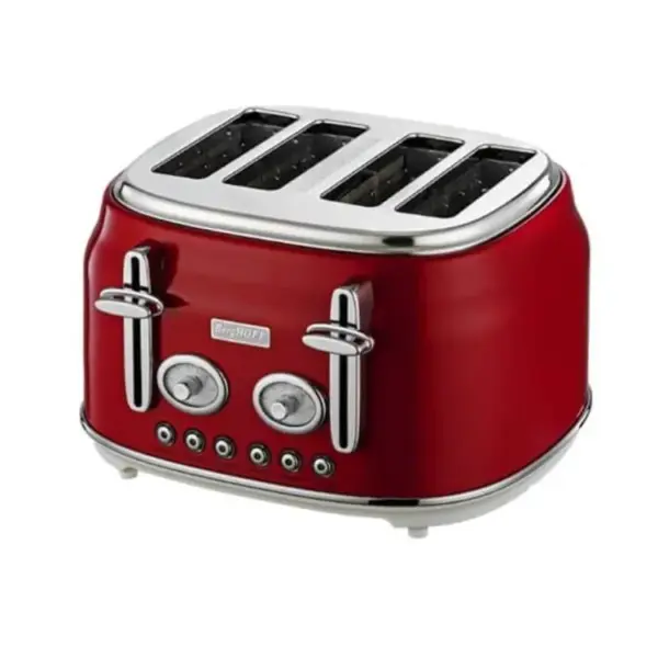 Toster BergHOFF RETRO 4-lu Red (8698348036281)